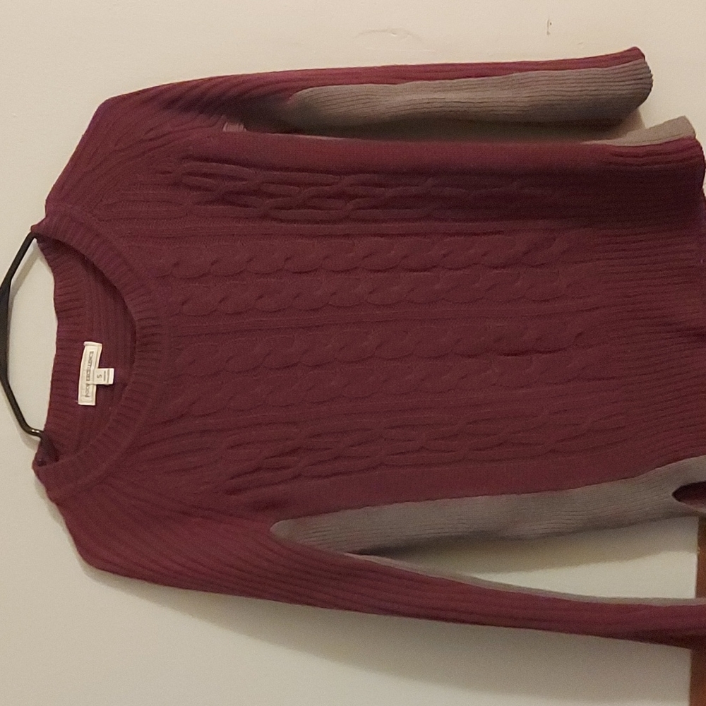 Burgundy Sweater